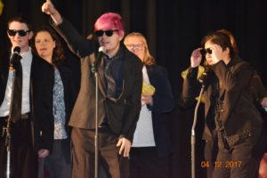 Students performing at Music Extravaganza 2017.