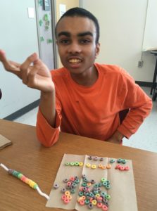 St. Patrick's Day rainbow project.