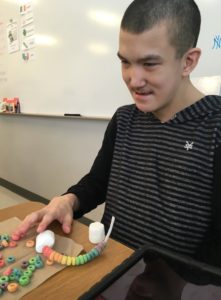 St. Patrick's Day rainbow project.