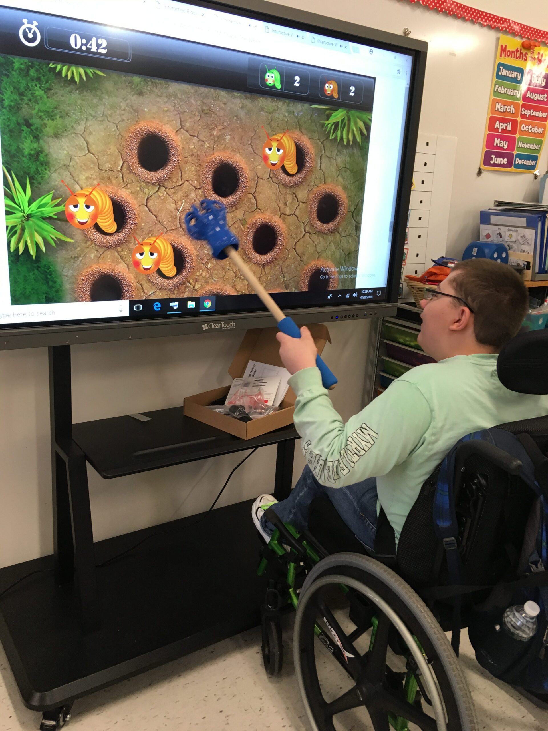 Learning new technology.