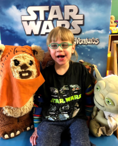 Celebrating Star Wars Day.