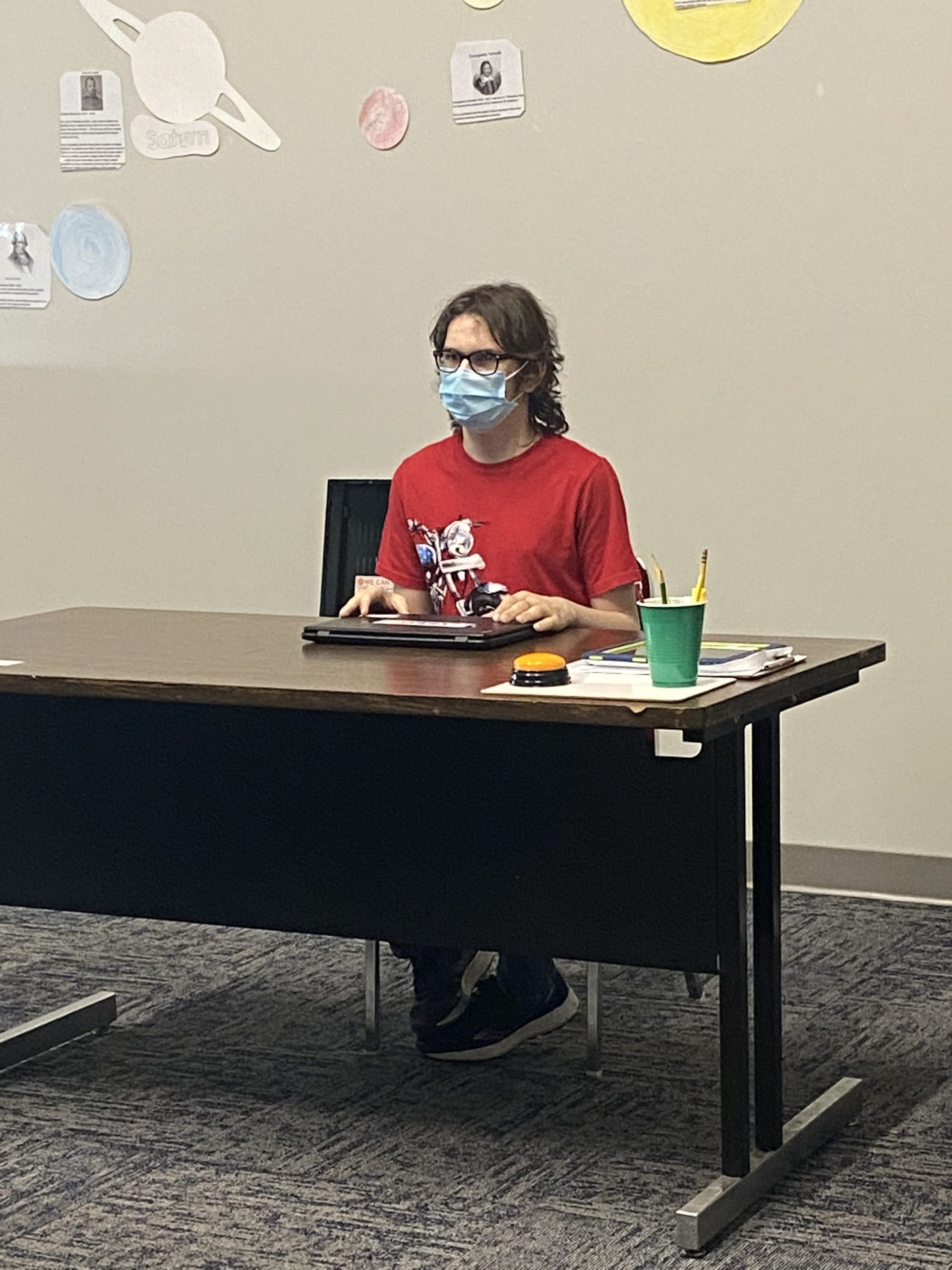 Student prepared to learn