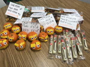 Green Eggs & Ham snacks